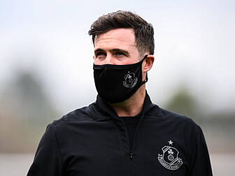 Rovers boss Stephen Bradley cr...